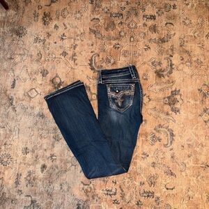 Rock Revival Dark Blue Boot Cut Jeans